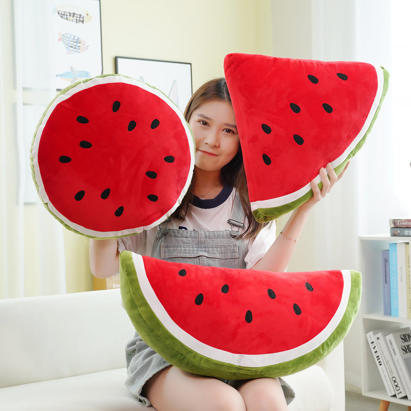 lifelike watermelon plush toy, view 5 - MRSLM