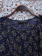 floral oversized women's shirt, view 5 - MRSLM