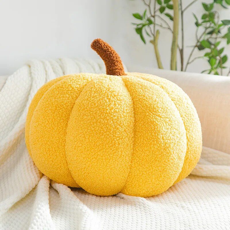 funny pumpkin plush pillow, view 7 - MRSLM