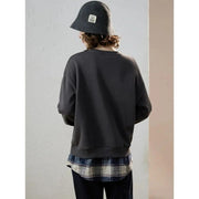 Patchwork checkered hoodie, view 5 - MRSLM