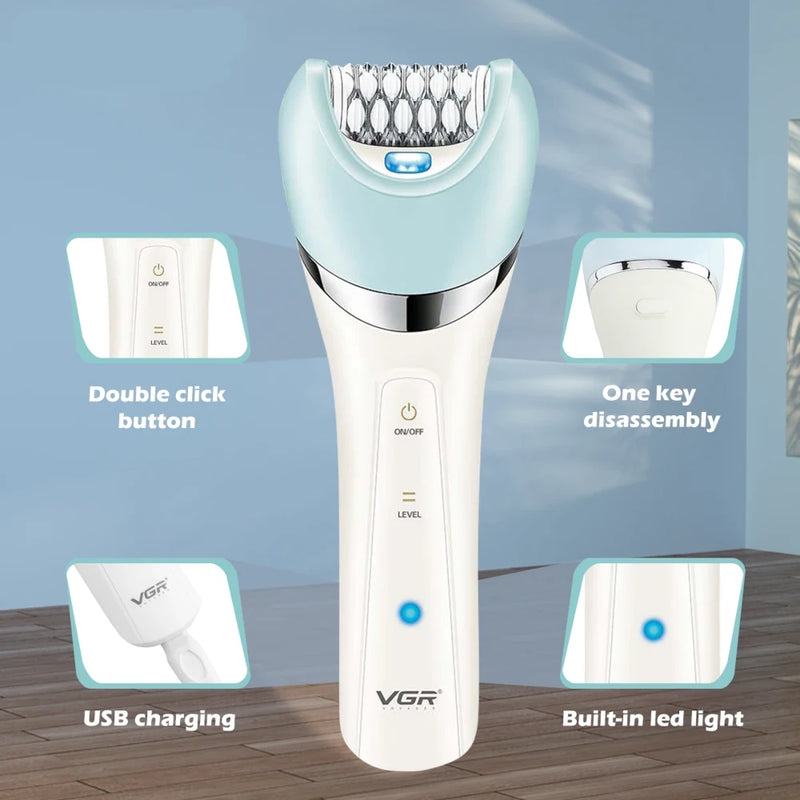 5-in-1 electric shaver and grooming kit, view 3 - MRSLM