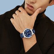 men's waterproof business quartz watch, view 3 - MRSLM