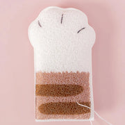 cat paw bath sponge, view 4 - MRSLM