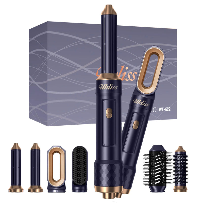 6-in-1 hair dryer brush, view 3 - MRSLM