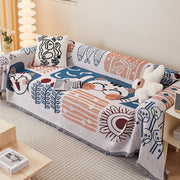 cartoon cat sofa cover, view 2 - MRSLM