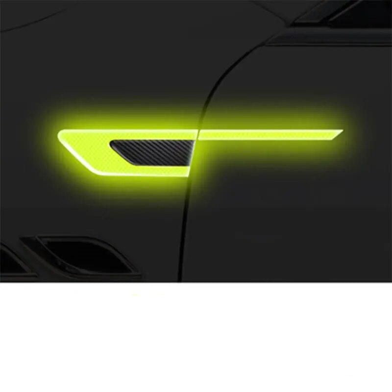 reflective car door strips, view 6 - MRSLM