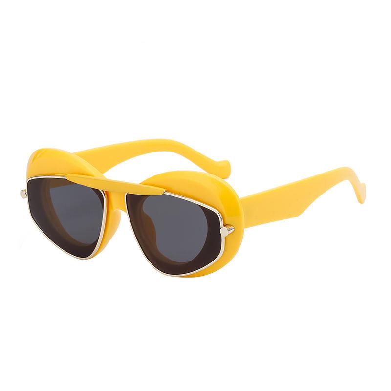 Geometric double frame sunglasses, view 8 - MRSLM