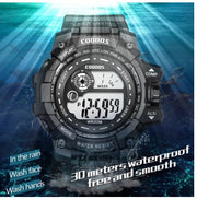 Sports electronic luminous watch, view 2 - MRSLM