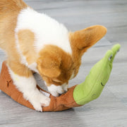 plush snail snuffle toy for dogs, view 6 - MRSLM