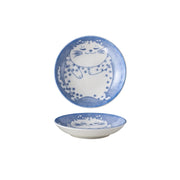 lucky cat ceramic dish, view 4 - MRSLM