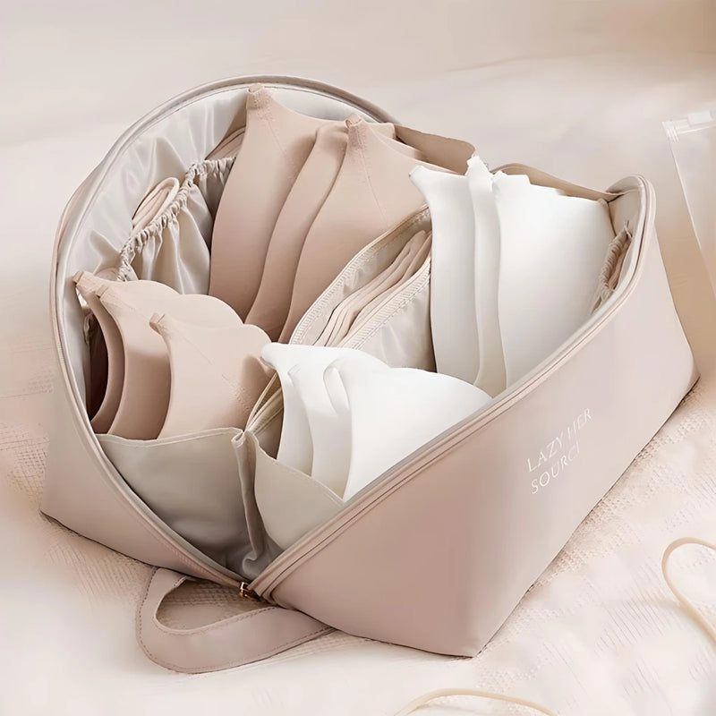 travel underwear and lingerie organizer bag, view 4 - MRSLM