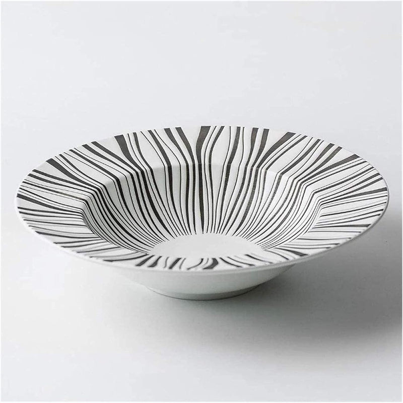 Ceramic deep plates for pasta, soup and salad, view 2 - MRSLM