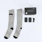 Rechargeable heated socks with battery, view 3 - MRSLM
