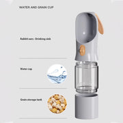 portable pet travel water and food bottle, view 14 - MRSLM