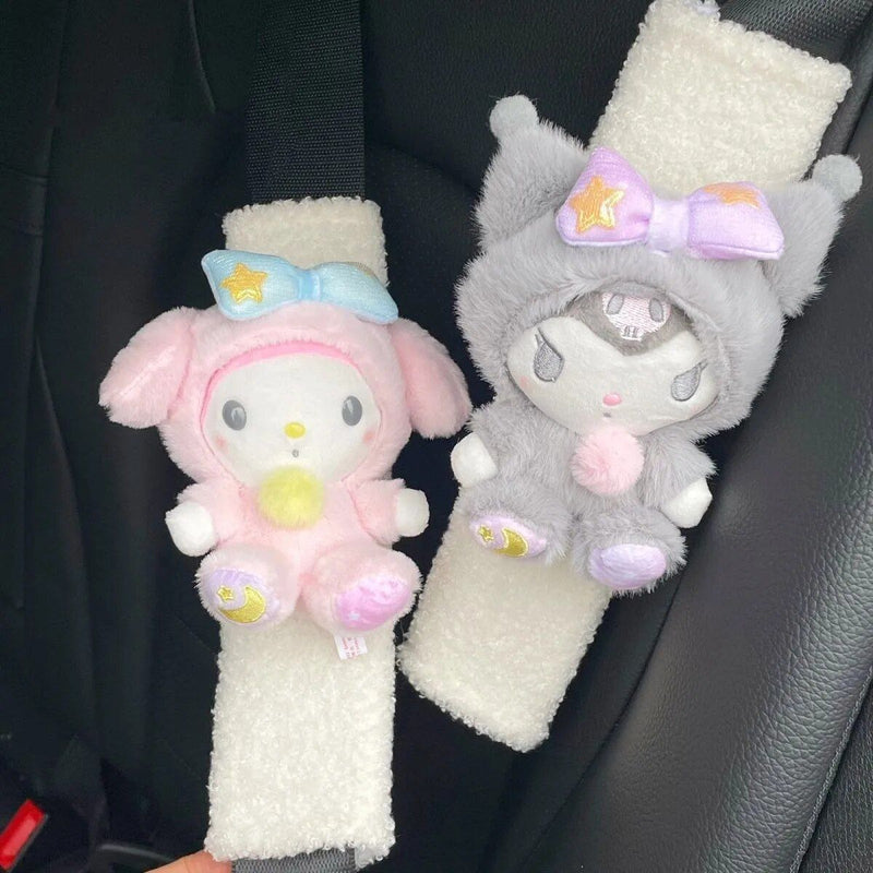 cartoon dog seat belt protector, view 9 - MRSLM
