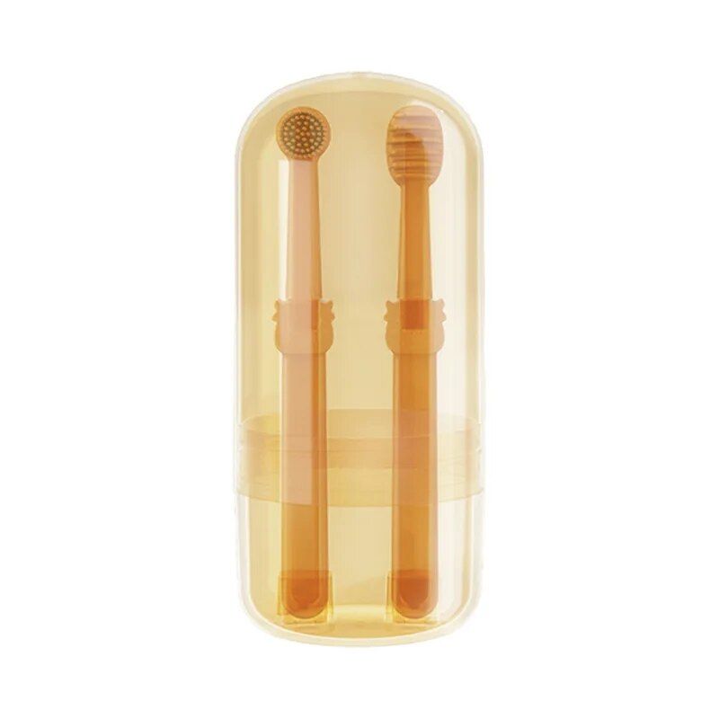 silicone pet toothbrush kit, view 4 - MRSLM