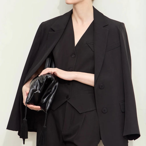 women's notched collar blazer - MRSLM