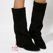 Chunky heel cowboy boots, view 4 - MRSLM