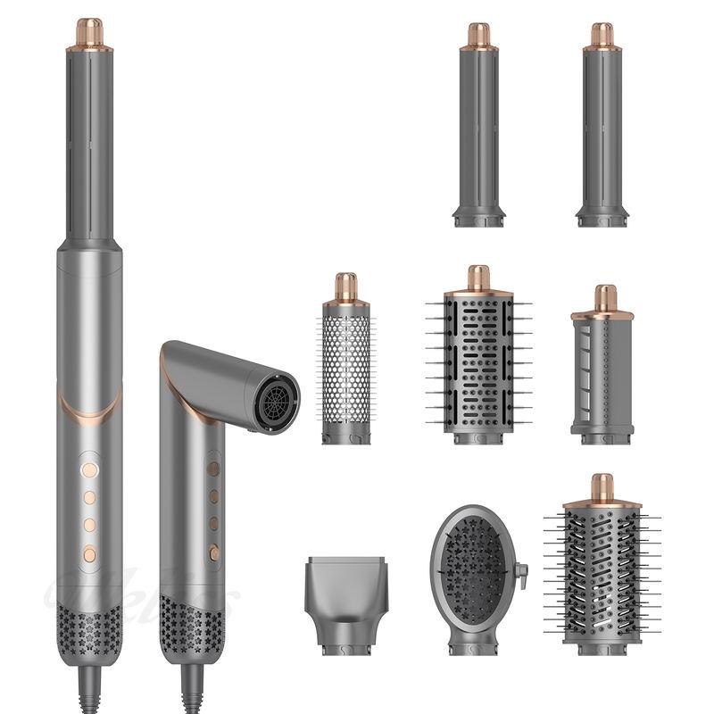 8-in-1 high-speed hair dryer brush, view 2 - MRSLM