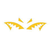 shark mouth car decal, view 3 - MRSLM
