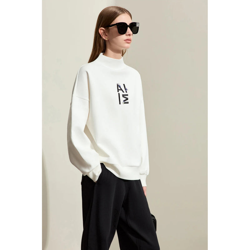 Women's embroidered hoodie, view 10 - MRSLM
