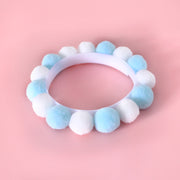 soft plush pet necklace collar, view 4 - MRSLM