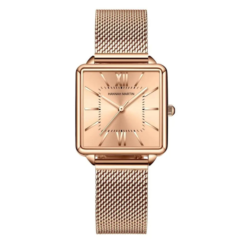 women's square watch with Japan quartz movement, view 6 - MRSLM