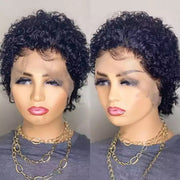 short curly wig, view 2 - MRSLM