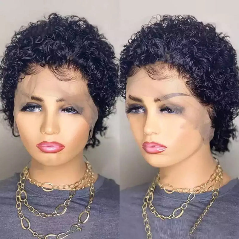short curly wig, view 2 - MRSLM