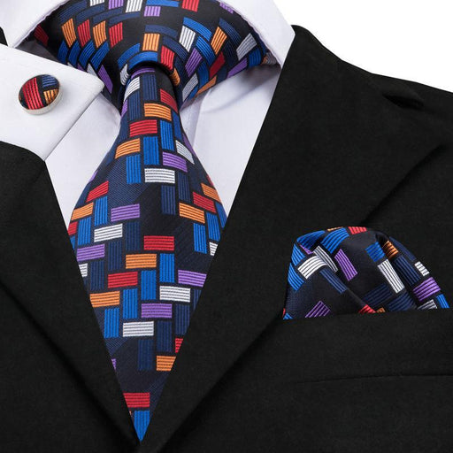 Handmade silk necktie set - MRSLM