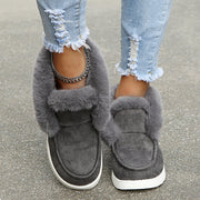Women's plush winter snow boots, view 8 - MRSLM