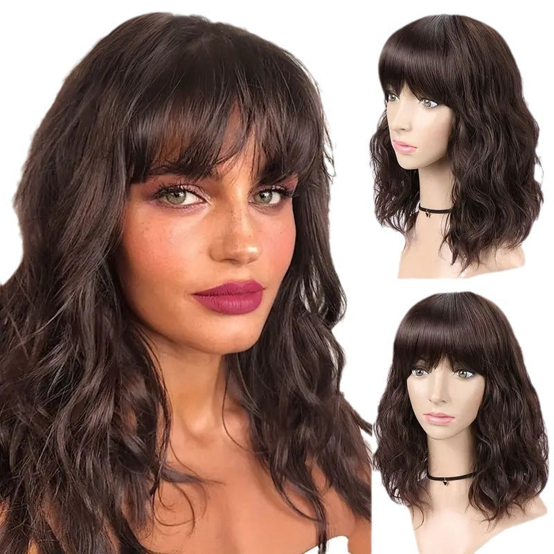 water ripple curly wig, view 3 - MRSLM