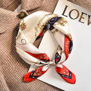 Small square silk scarf, view 3 - MRSLM