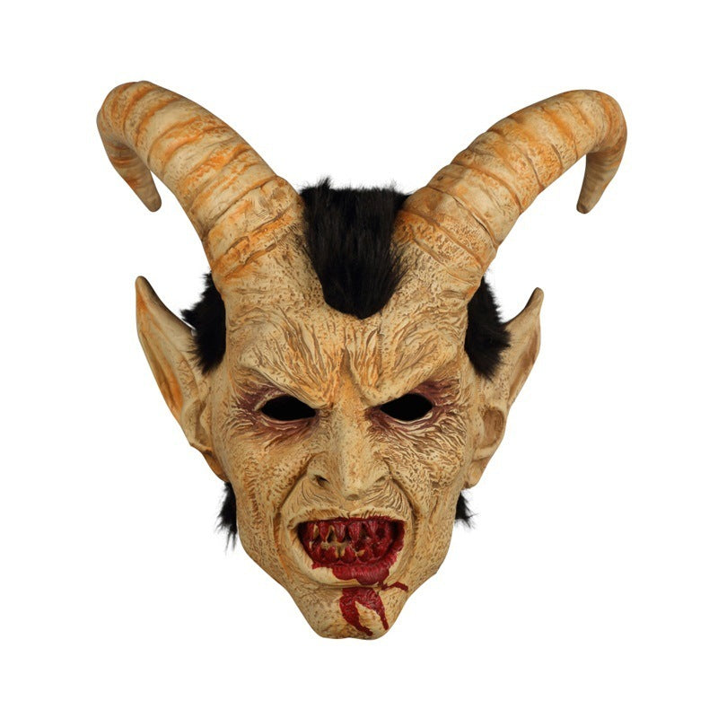 Devil Face Latex Halloween Mask