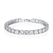 hip hop cubic zirconia tennis bracelet, view 4 - MRSLM