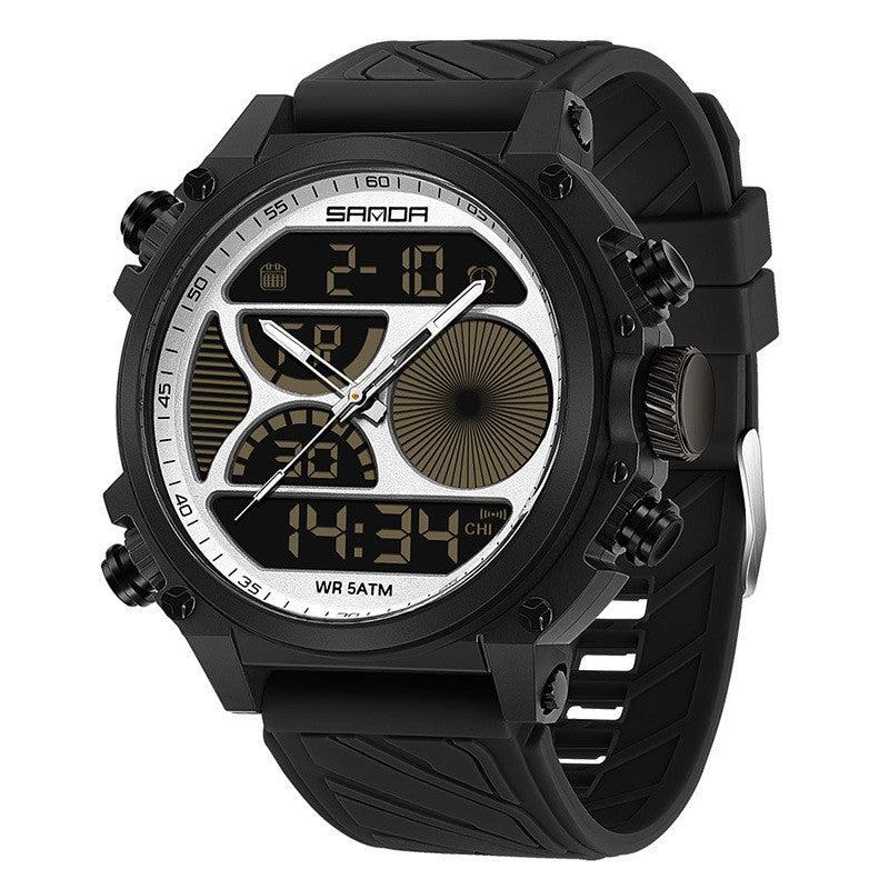 men's sports watch with large dial, view 10 - MRSLM