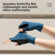 half finger cycling gloves for men and women, view 8 - MRSLM