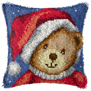 diy christmas embroidered cushion kit, view 14 - MRSLM