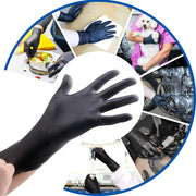 Disposable black nitrile gloves, view 10 - MRSLM