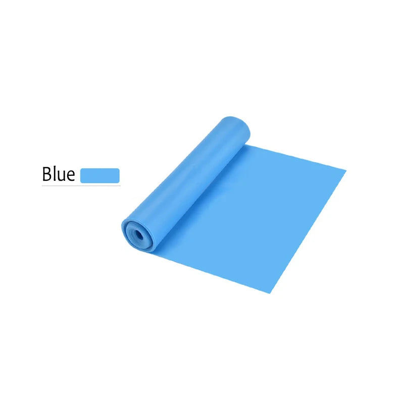 Latex yoga resistance band, view 3 - MRSLM