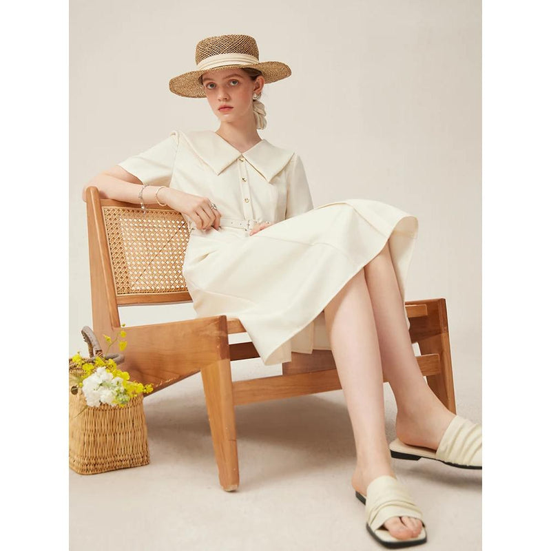 mid-calf summer dress, view 2 - MRSLM