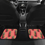 pastel pineapple pink car floor mats, view 6 - MRSLM