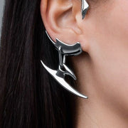 dagger ear cuff clip, view 3 - MRSLM