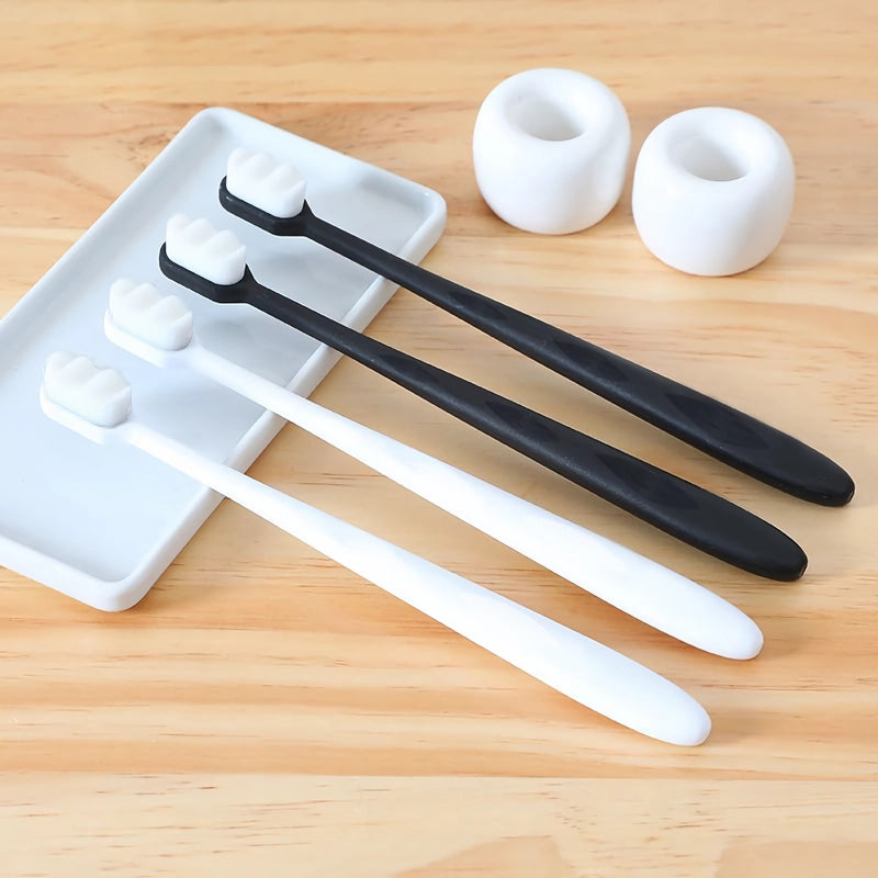 ultra soft toothbrush for adults, view 4 - MRSLM