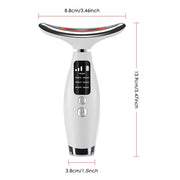 led light face and neck massager, view 9 - MRSLM