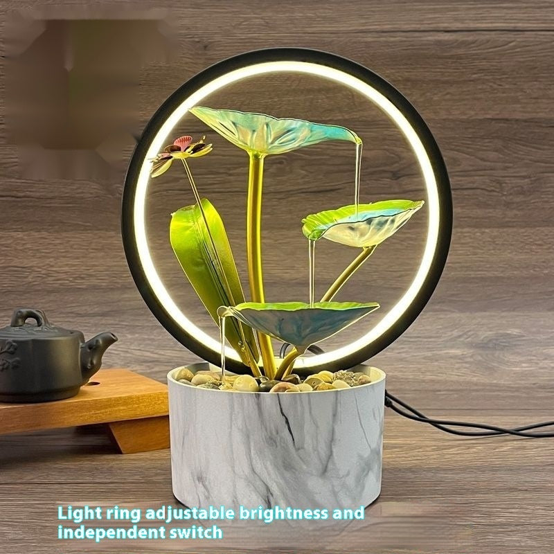circulating water lotus ornament - MRSLM