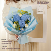 knitted tulip bouquet gift, view 7 - MRSLM
