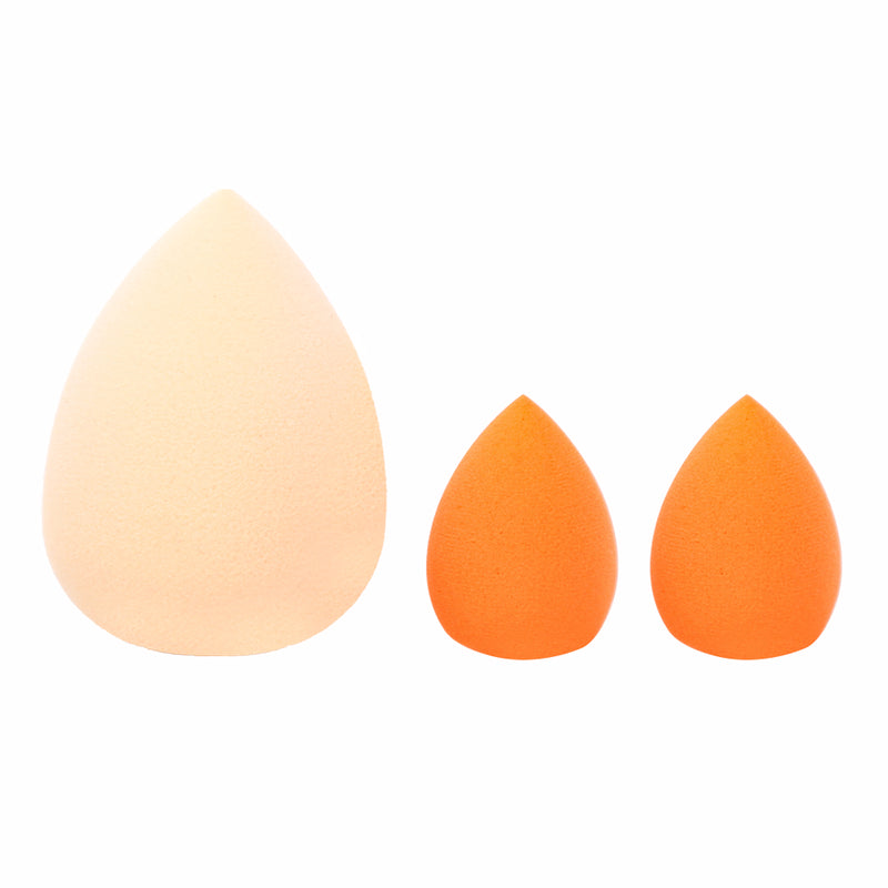 3-piece makeup sponge set, view 9 - MRSLM