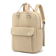 simple oxford cloth backpack, view 4 - MRSLM
