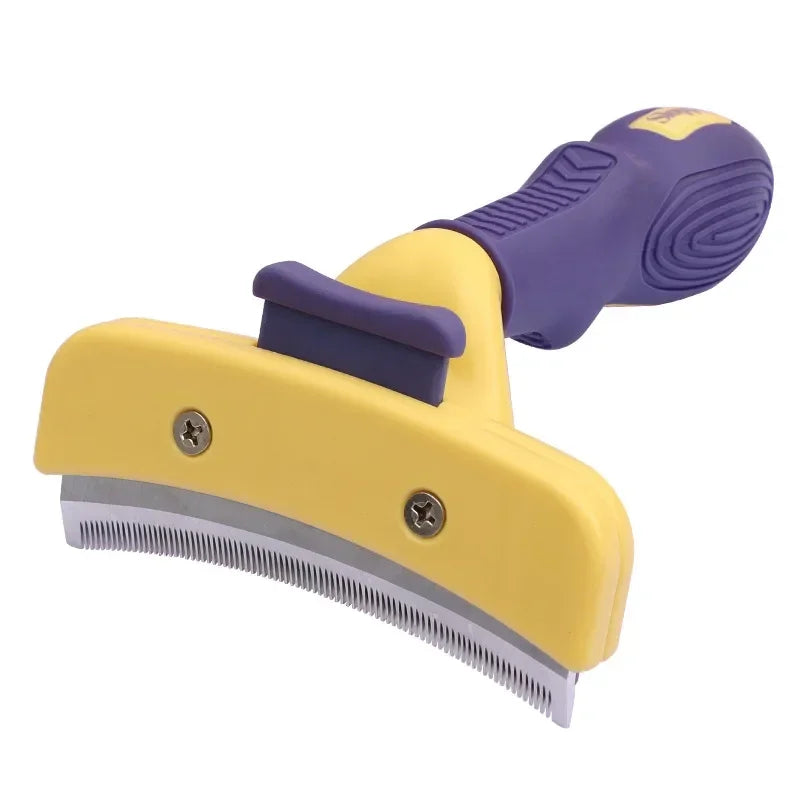 pet hair remover comb, view 3 - MRSLM